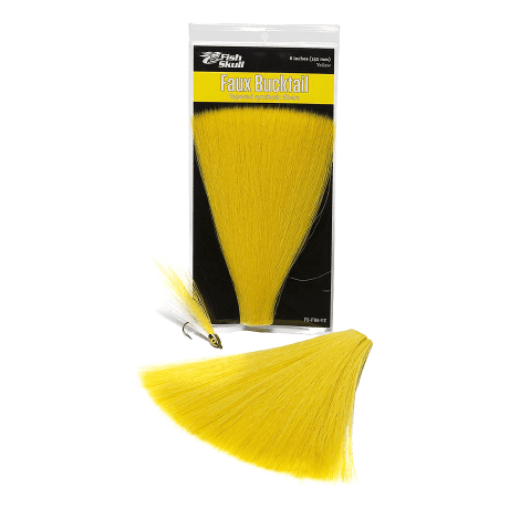 Fish-Skull® Faux Bucktail™ - Yellow