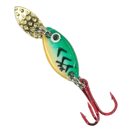 PK Predator Tungsten Flash Fishing Spoon - Firetiger Glow,PK Predator Tungsten Flash Fishing Spoon - Firetiger Glow