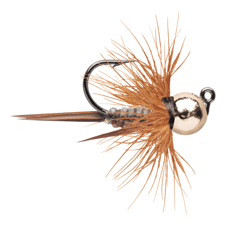 VMC® Tungsten Bullfly Jig - Metallic Gold