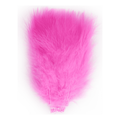 Cabela's Select Marabou Plumes - Fluorescent Pink