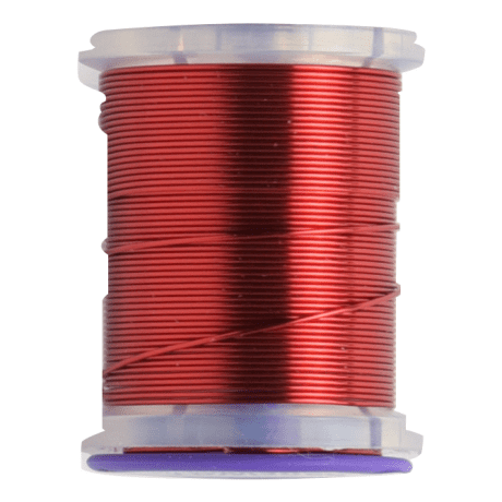 Wapsi Ultra Fly Tying Wire - Red Metallic