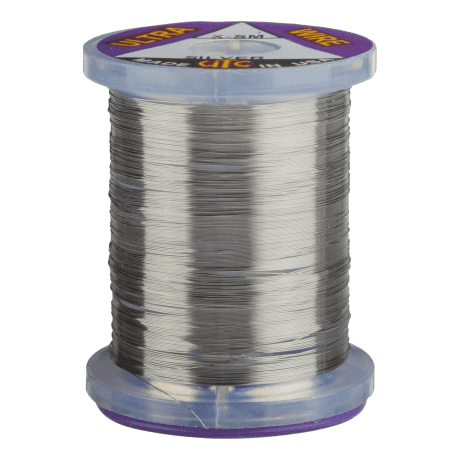 Wapsi Ultra Fly Tying Wire - Silver