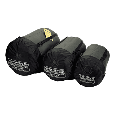 Hotcore Fatboy Series Sleeping Bag - Compression Carry Bags