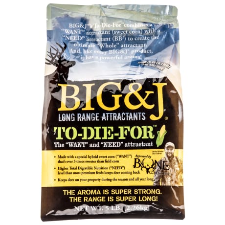 Big & J To-Die-For™ Nutritional Supplement Deer Attractant