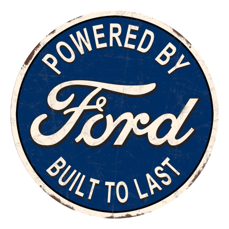 Open Road Brands Ford Built to Last Sign