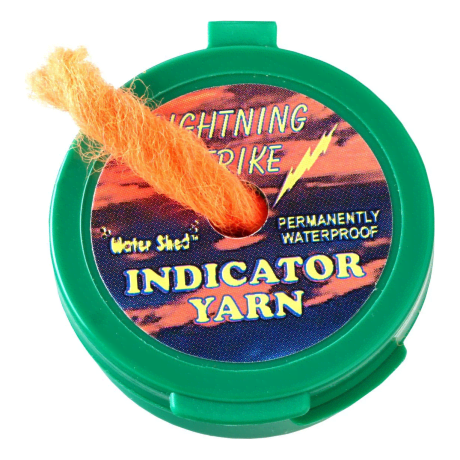 Lightning Strike Indicator Yarn - Fluorescent Orange