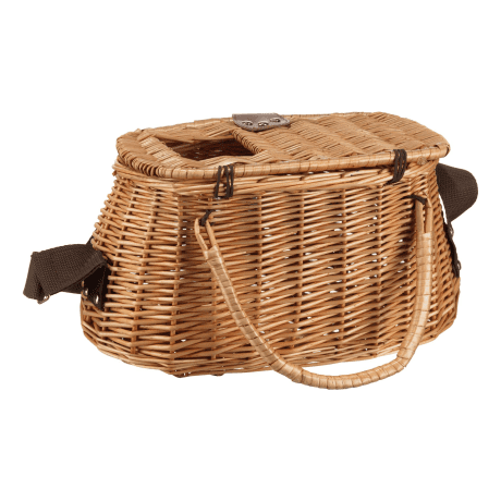 White River Fly Shop® Wicker Creel - Opposite View