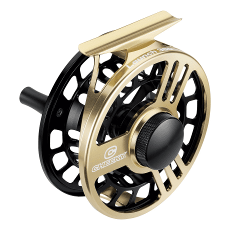 Cheeky® Launch Fly Reel - Gold/Black