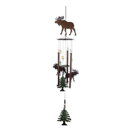 Sunset Vista Designs® Wilderness Wonders Moose Wind Chime