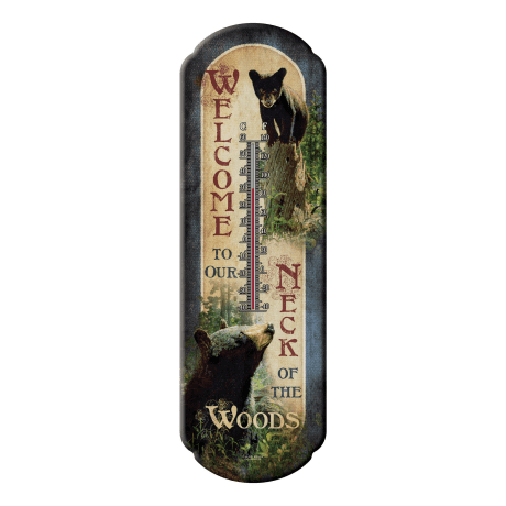Rivers Edge Bear Welcome Thermometer