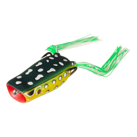 Bass Pro Shops® XPS Poppin’ Kermy Frog - Spotted Ape