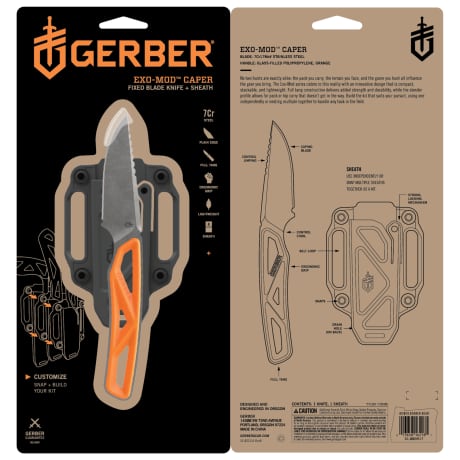Gerber® Exo-Mod Caper Fixed Blade Knife