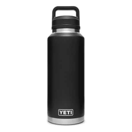 Yeti® Rambler® Bottle with Chug Cap - Black - 46 oz.