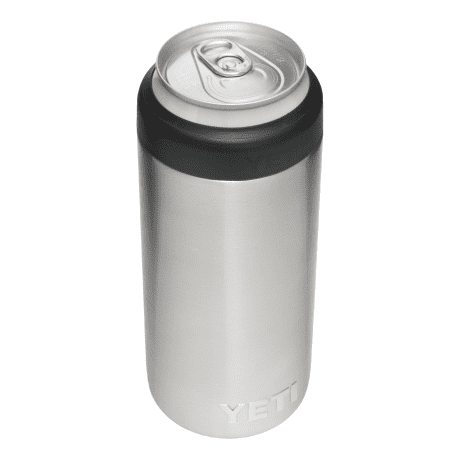 Yeti® Rambler® Slim Colster - Stainless Steel - in use