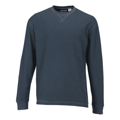RedHead® Men’s Tower Rock Waffle Crew Long-Sleeve Shirt - Mallard