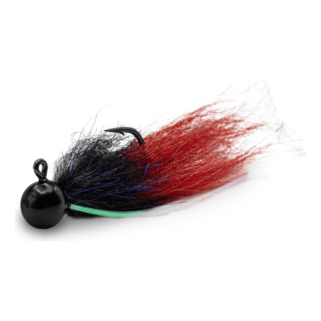 Mustad® Addicted Tailout Twitcher Jig - Black Red Devil,Mustad® Addicted Tailout Twitcher Jig - Black Red Devil