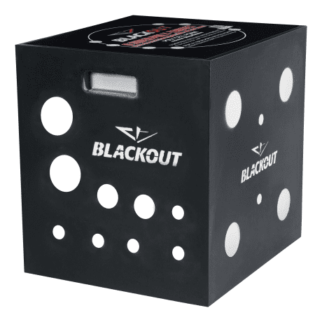BlackOut 6-Sided Foam Archery Target - Factory Second