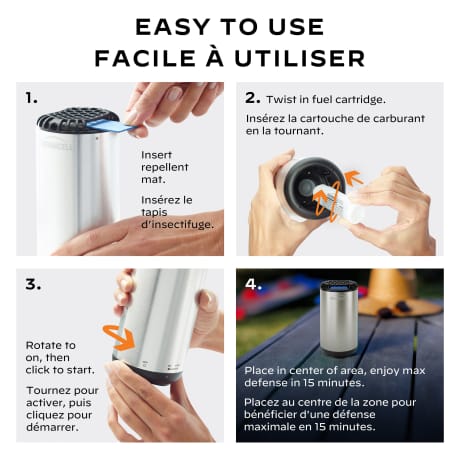 Thermacell® Metal Edition Patio Shield Mosquito Repellent