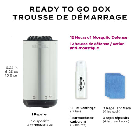 Thermacell® Metal Edition Patio Shield Mosquito Repellent