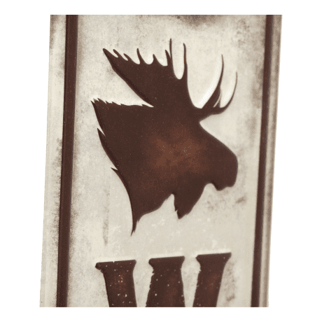 Open Road Brands Welcome Moose Metal Sign