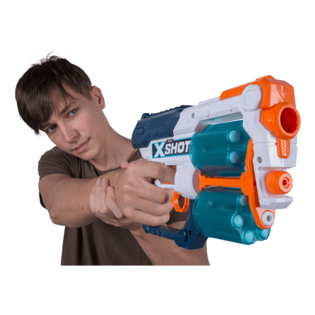 Zuru X-Shot Excel Double Xcess Foam Dart Blaster Combo Pack