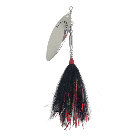 Buchertail Willow Tin Buck  - Black Red/Nickel