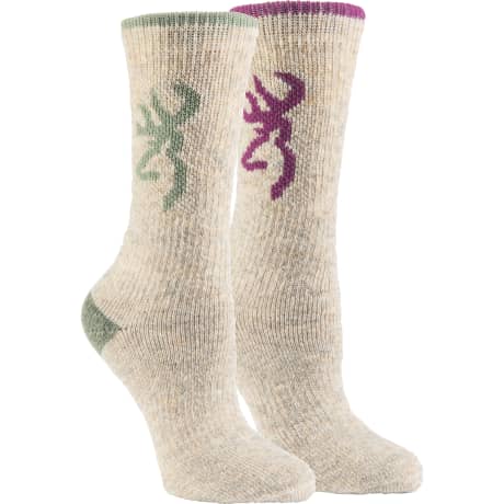 Browning® Women’s Rowan Boot Sock – 2-Pack