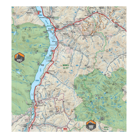 Backroad Mapbooks - West Kootenay BC Waterproof Map – 2nd Edition