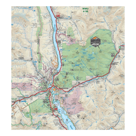 Backroad Mapbooks - West Kootenay BC Waterproof Map – 2nd Edition