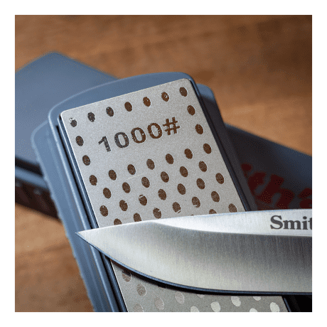 Smith's DualGrit 400 - 1000 Diamond Stone and Base Sharpening Stone