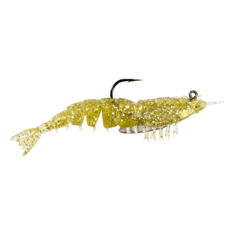 Z-Man® EZ ShrimpZ™ Rigged - Gold Flake