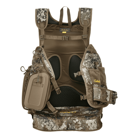 Cabela’s Men’s Tactical Tat’r Pro Kickstand Turkey Vest - Strata