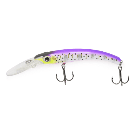 Cabela’s® Ledge Lunker -  3-3/8"  - Purple White