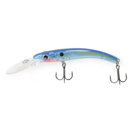 Cabela’s® Ledge Lunker -  3-3/8"  - Blue Silver Holo