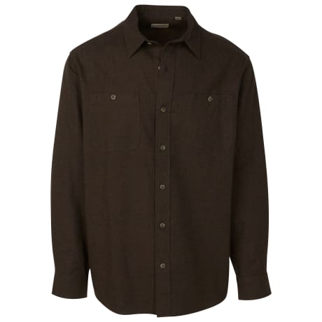 RedHead® Men’s Ozark Mountain Long-Sleeve Solid Flannel Shirt