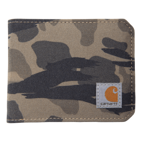 Carhartt® Nylon Duck Bifold Wallet – Duck Blind Camo
