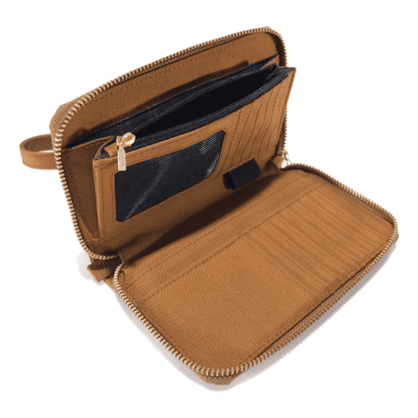 Carhartt® Nylon Duck Lay-Flat Clutch – Brown