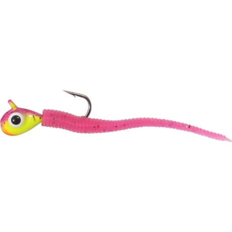 Northland® Rigged Tungsten Bloodworm - Fruit Fly