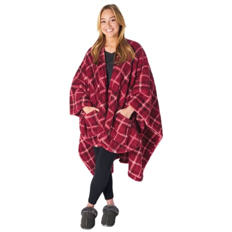 White River™ Home Double-Sided Sherpa Wearable Throw