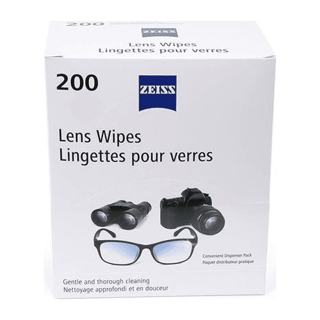 ZEISS® Lens Wipes – 200 Pack