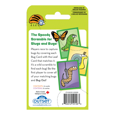 Outset Media Bug Out Card Game 