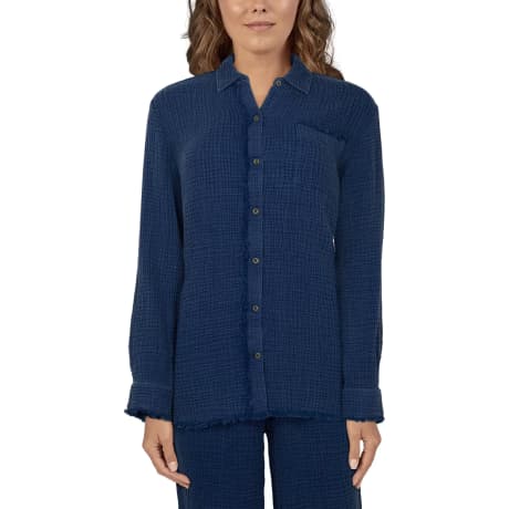 Natural Reflections® Women’s Double Cloth Gauze Long-Sleeve Shirt