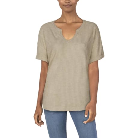 Natural Reflections® Women’s Brush Creek Waffle Short-Sleeve Shirt