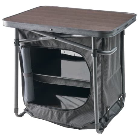 Cabela's® Dual-Height 3-Shelf Camp Cupboard - Black/Grey