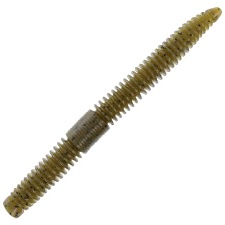 Gary Yamamoto Baits Slinko - Green Pumpkin Black Flake