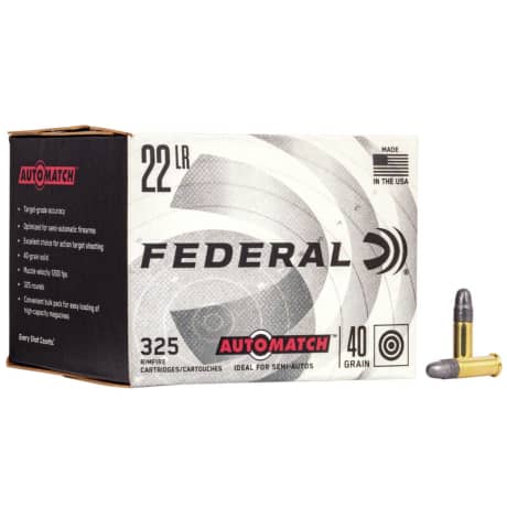 Federal® Champion™ Automatch™ Bulk .22LR Rimfire Ammunition