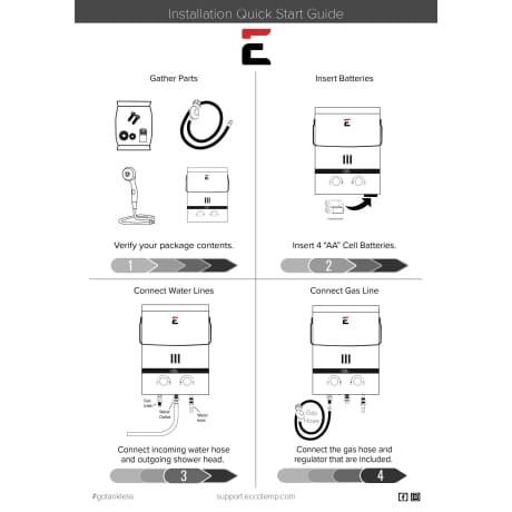 Eccotemp® EL7 Portable Tankless Water Heater