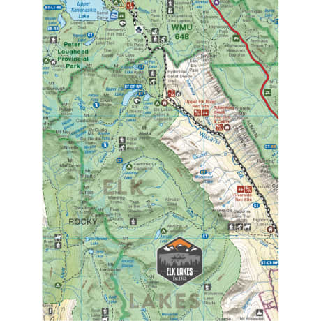 Backroad Mapbooks East Kootenay BC - Waterproof Recreation Map