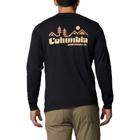 Columbia® Men’s Seasonal Logo Long-Sleeve Crewneck Shirt