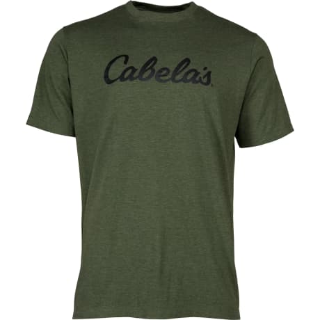 Cabela’s® Men’s Tri-Blend Script Logo Short-Sleeve T-Shirt